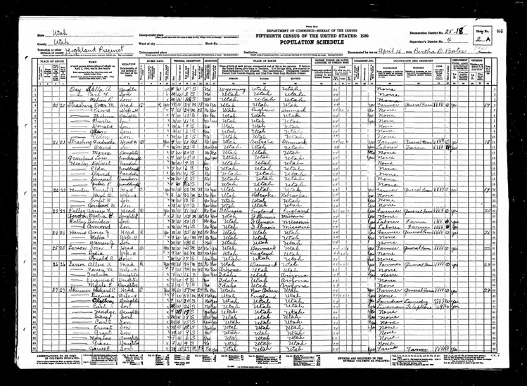Highland 1930 U.S. Census page 3