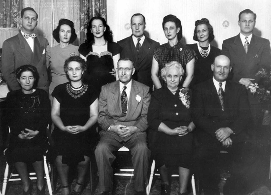 Walter Bowen family 1958