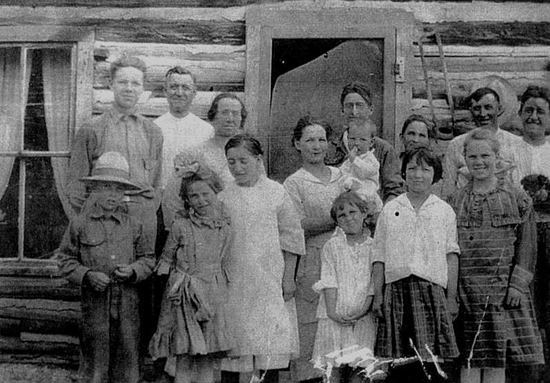 Walter Bowen family 1911 