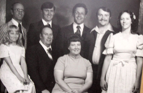 Herman and Glenna Fae Buhler family 