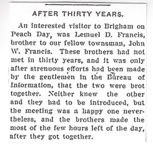 Lem Francis and Brother