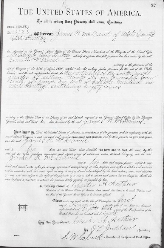 James McDaniel document