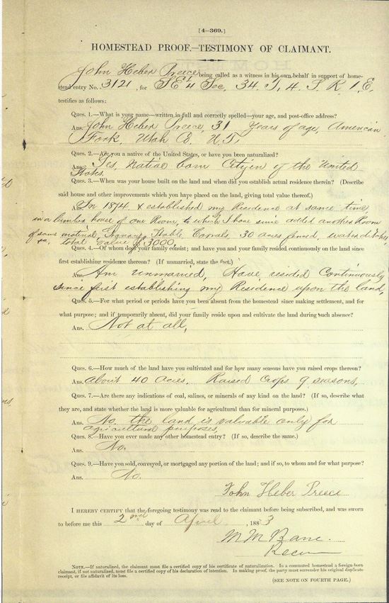 John Heber Preece document