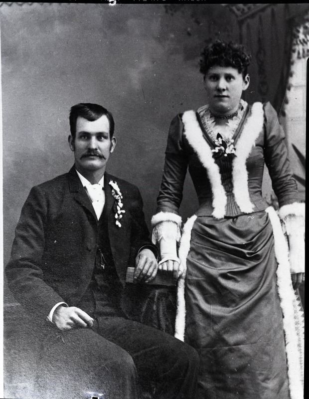 Hyrum and Luella Tuttle Harmon