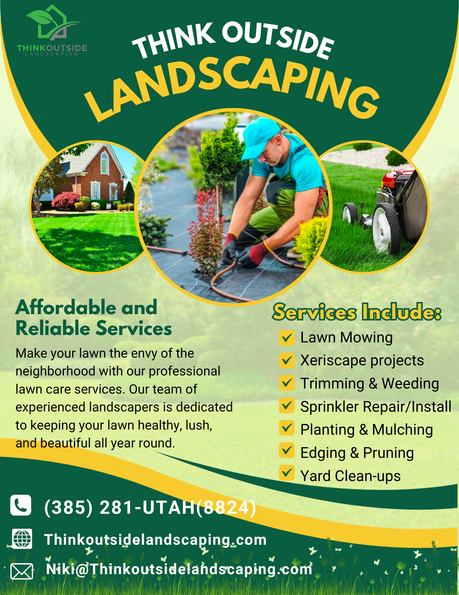 landscaping ad
